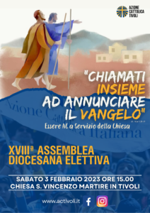 XVIII Assemblea Elettiva Diocesana @ Sala S. Vincenzo Martire